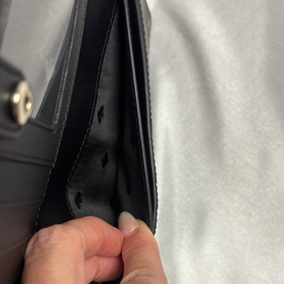 Kate Spade Sleek Black Wallet - Picture 6 of 7